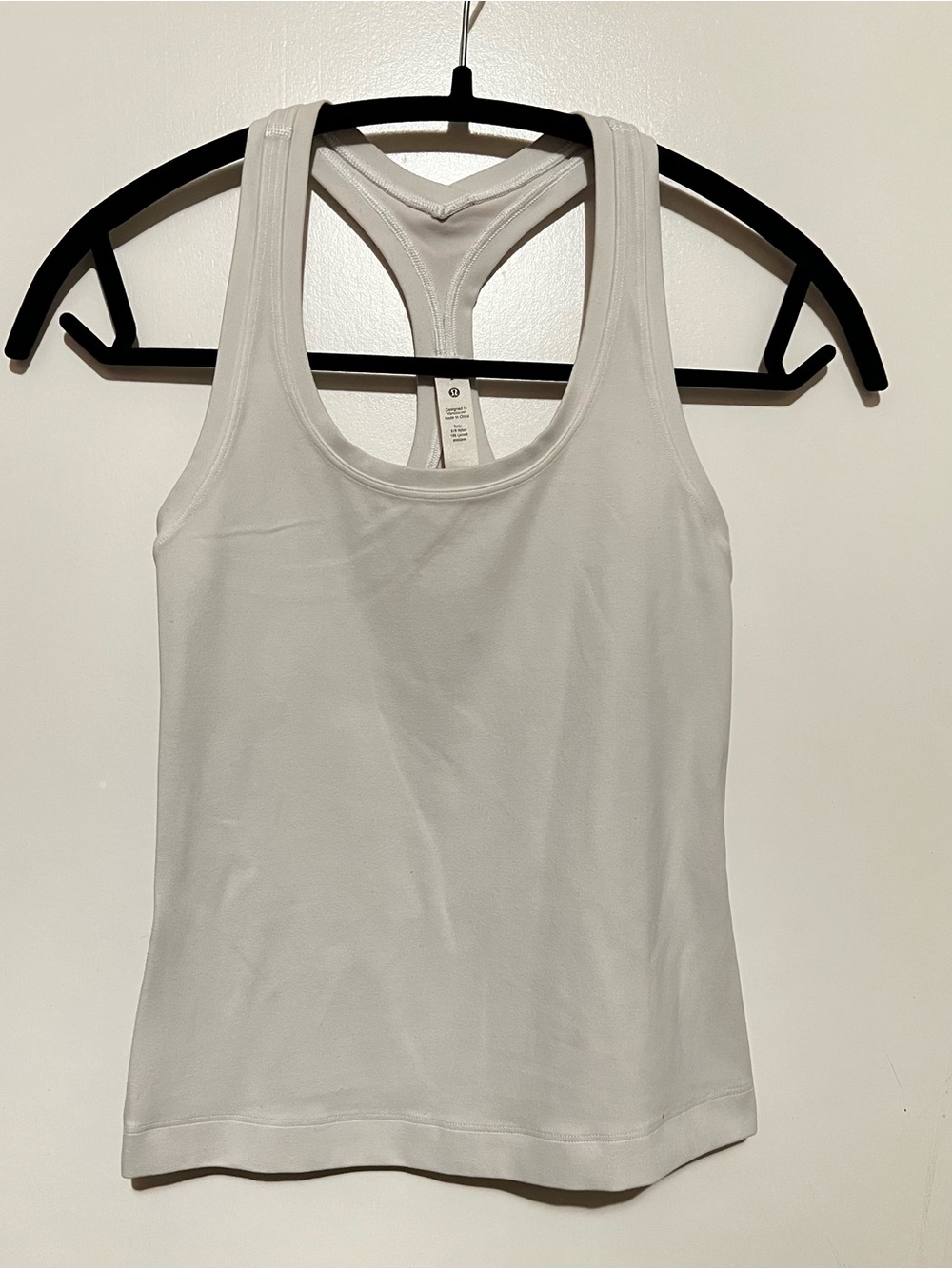 lululemon athletica White Racerback Tank